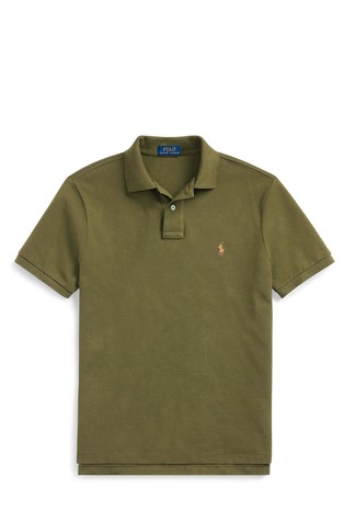 Slim fit polo majica s kratkimi rokavi