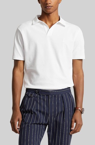 Classic fit polo majica iz raztegljivega bombaža