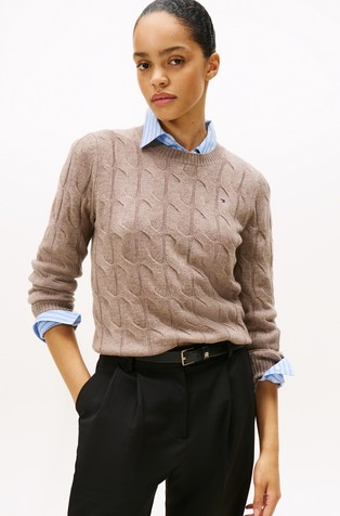 Strukturirano pleten volnen pulover