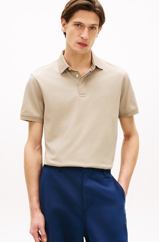 Bombažna polo majica s kratkimi rokavi