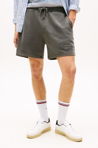 Bombažne kratke hlače z vezenino