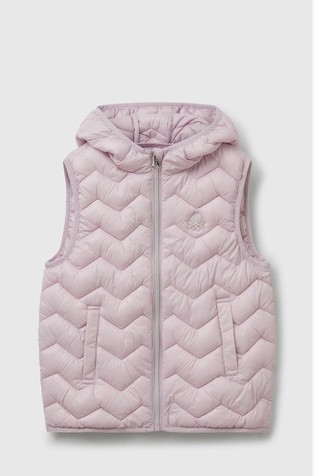 Prešit brezrokavnik s kapuco