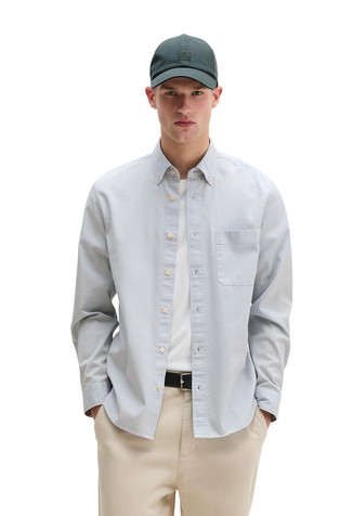Regular shirt in cotton