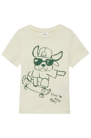 T-shirt with front print