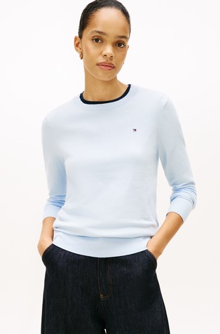 Pleten bombažen pulover