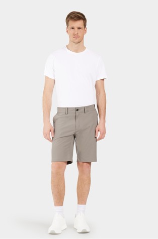 DIDRIKSONS Ian chino kratke hlače Rjava - Ash Brown 5