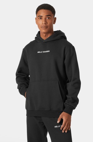 Cotton Blend Logo Hoodie