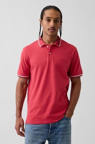 Gap logo moška polo majica s kratkimi rokavi