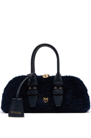 Escape Bag Horizontal majhna torbica iz kosmatene tkanine