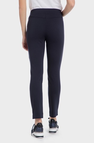 PUNT ROMA Viscose blend trousers Blue Navy 2