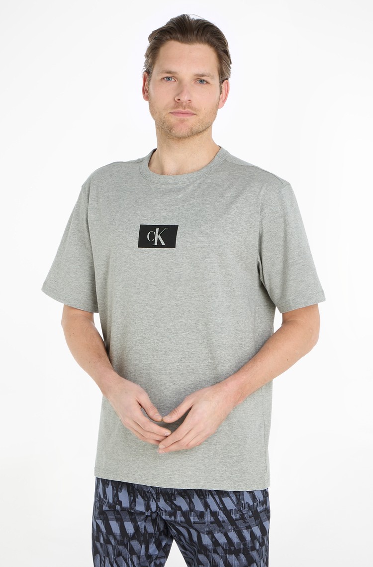 CALVIN KLEIN Organic Cotton Lounge T-shirt - CK96 Grey 