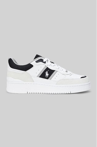 Masters Sport Leather Sneaker with Contrast-detail