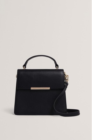 Small Leather Top Handle Bag