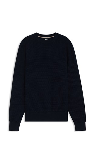 Pleten bombažen pulover