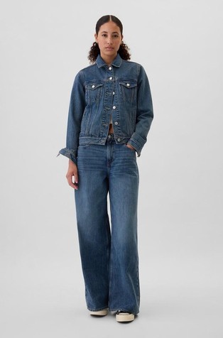 Mid Rise Baggy Jeans