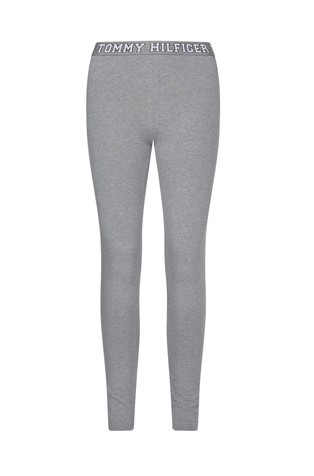 TOMMY HILFIGER Pajkice z logo pasom Siva - Light Gray 4