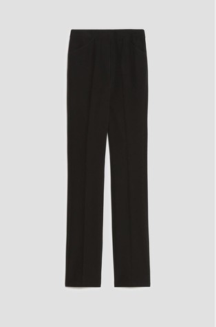 Slim fit straight leg trousers