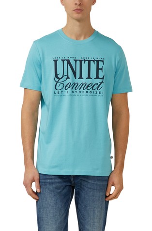 Majica iz bombažnega jerseya s potiskom