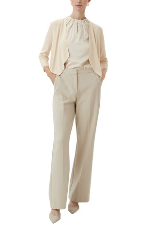 COMMA Viscose blend cardigan Beige 3