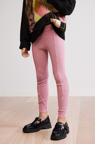 Ribbed leggings