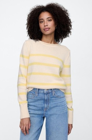 Rollneck Cotton Crew