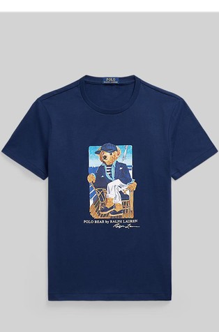 Polo Bear custom slim fit majica s kratkimi rokavi