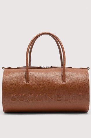 Myrtha Maxi Logo Large Bag in Leather