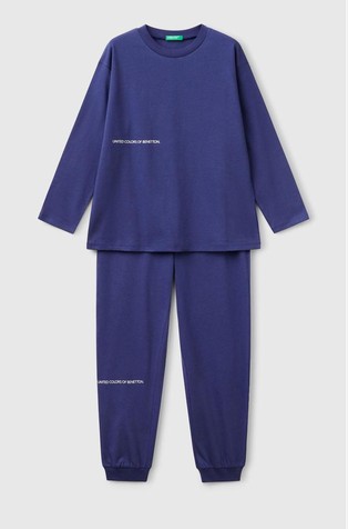 Logo pyjamas in pure cotton