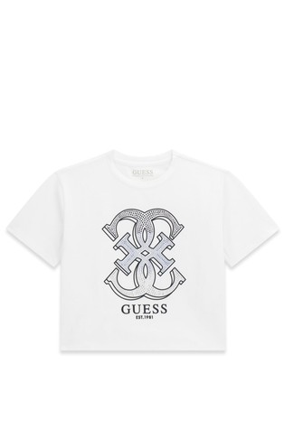 Rhinestoned 4G Logo T-shirt