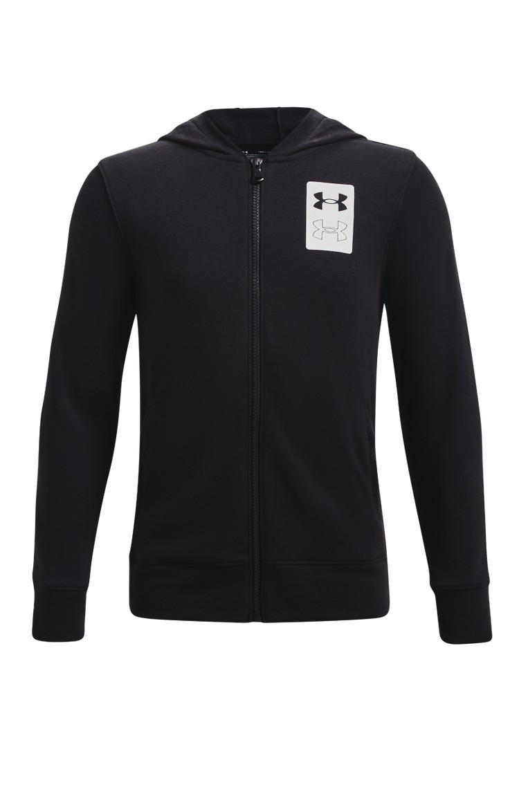 UNDER ARMOUR UA Rival Terry jopa s kapuco Črna - Black 