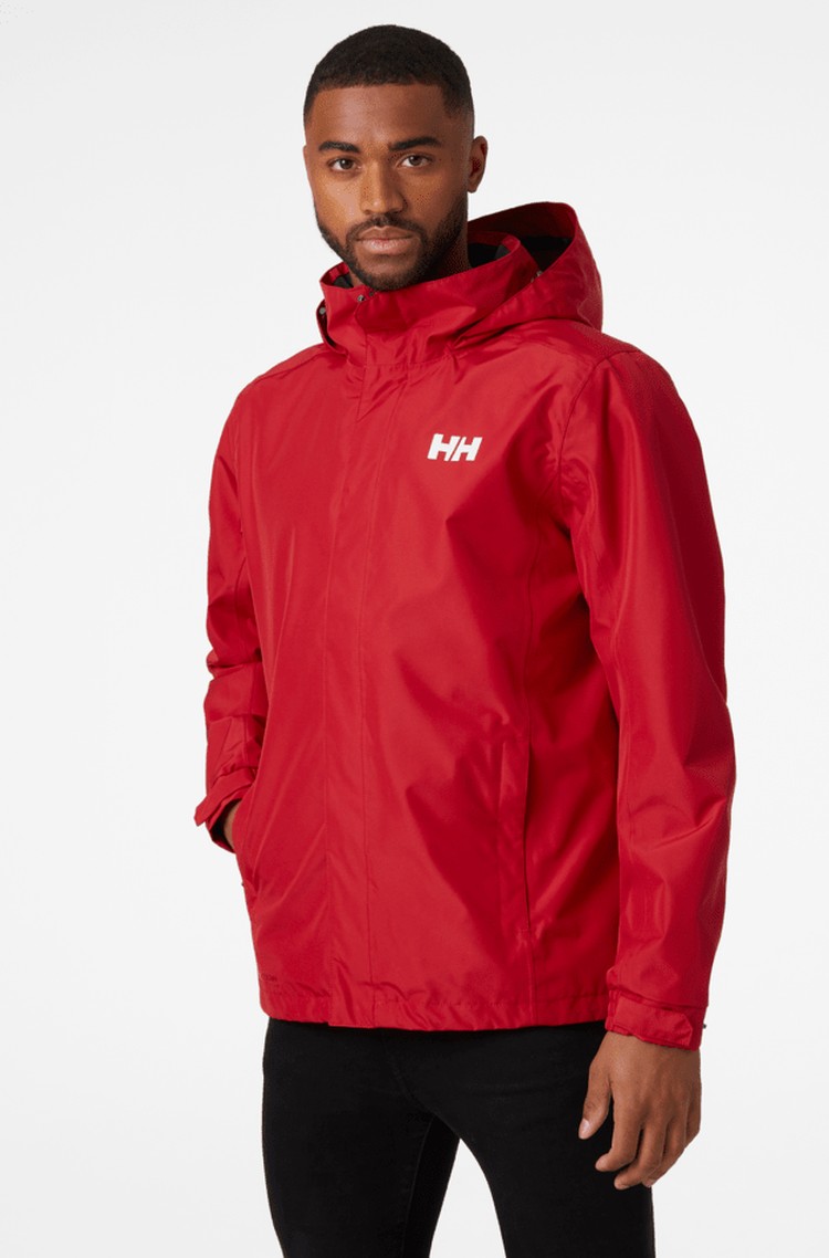HELLY HANSEN Dubliner vodoodporna jakna Rdeča - Red 