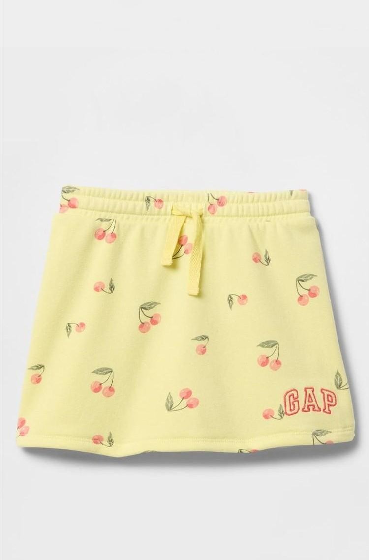 GAP babyGap Logo Pull-On Skort Citron 