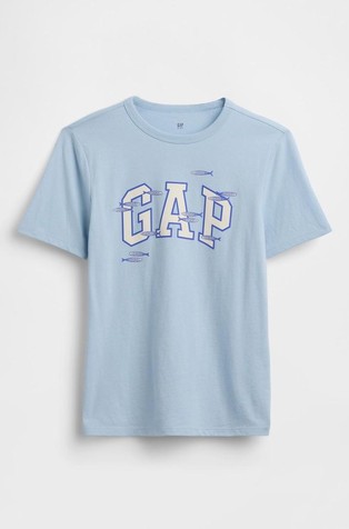 Gap logo majica s kratkimi rokavi za dečke