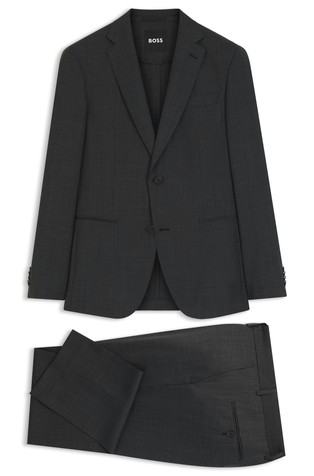 Two-piece slim-fit suit in wool