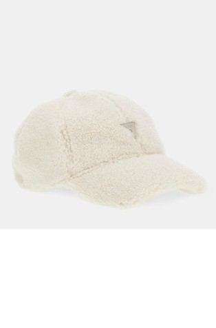 Kapa s šiltom iz kodraste tkanine