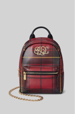 Plaid Mini Stevie Crossbody Backpack