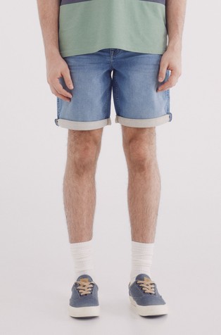 Slim fit denim kratke hlače