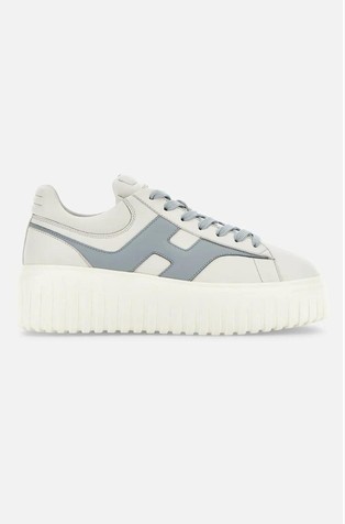 H-Stripe Leather Sneakers