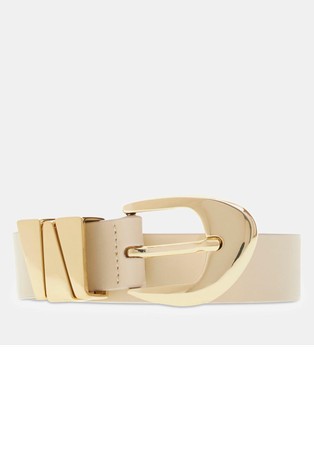 Leather belt
