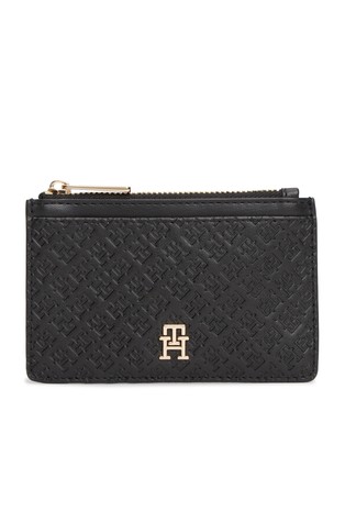 Icon Debossed Credit Card Holder