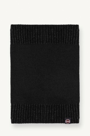Neck warmer with lurex details