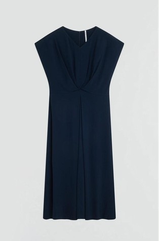 Viscose-blend dress