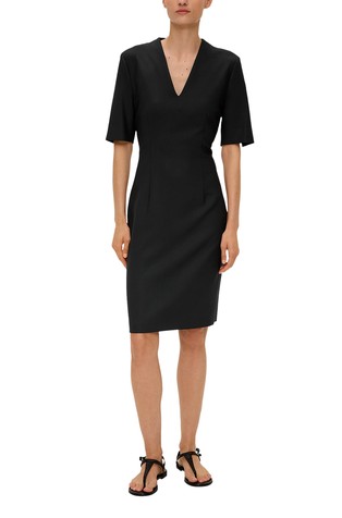 Viscose blend dress