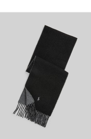 Fringed Wool-blend Scarf
