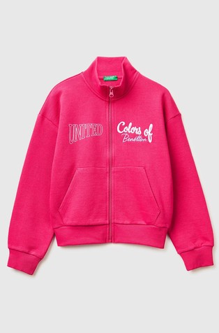 Cotton sweatshirt with logo