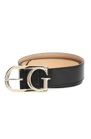 Evaine logo buckle belt