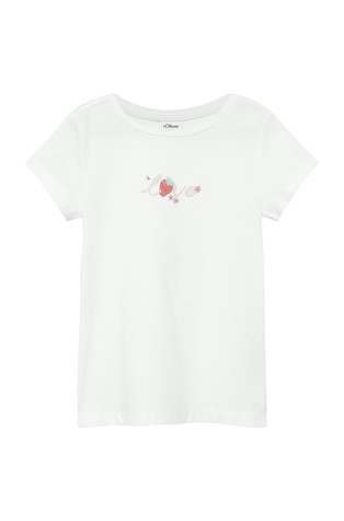 Majica s kratkimi rokavi in potiskom