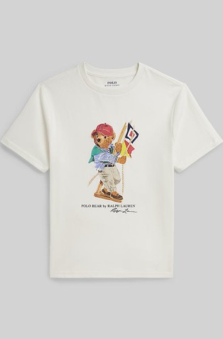 Polo Bear majica s kratkimi rokavi iz bombažnega jerseya