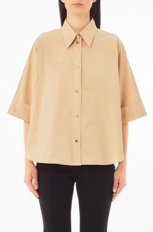 Cotton boxy fit shirt