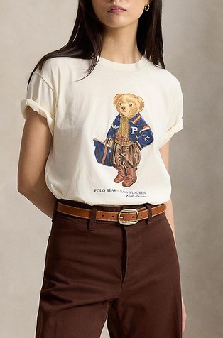 Polo Bear Cotton Jersey Tee
